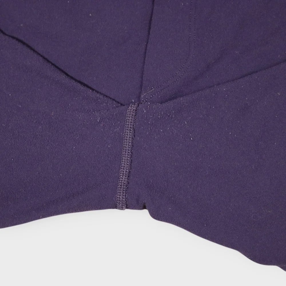 Rare Lululemon Exquisite Trouser CropShine Dot Black Grape W6E22S Wm Sz 8 2014 - Picture 11 of 11